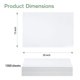 thumbnail image 2 of Papel de seda Simetufy 1000 hojas de 38 x 50 cm blanco para embalaje, 2 of 7