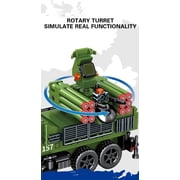 SEMBO 207202 Warfare - Armored Rocket Launcher S1 Building Block Set