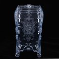 thumbnail image 3 of Cosmetic Organizer Makeup Cotton Nail Remover Swab Case Holder Storage Box (Transparent Color) Rawiri, 3 of 8
