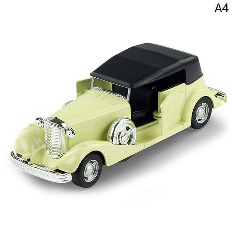 1pc Classic Car Model 1 32 Simulation Vintage Pull Back Alloy Diecast Sports Vehicle Collectible Toys Cars for Boys Size A3