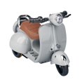 thumbnail image 4 of Accesorio para muñeca, motocicleta, regalo para coleccionistas, juguete de mesa, adorno, paisaje, juguete eléctrico, estantería, decoración, utilería Gris, 4 of 8