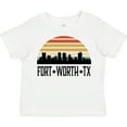 thumbnail image 3 of Inktastic Fort Worth Texas Skyline Retro Boys or Girls Toddler T-Shirt, 3 of 5