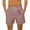 Pink, variant on WAVSUF Summer Drawstring Shorts for Mens Elasticity Short Pants Fashionable Casual Black Size 5XL