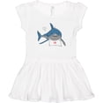 thumbnail image 3 of Inktastic Shark Dinner Girls Baby Dress, 3 of 5