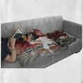 thumbnail image 6 of Spanish Soft Flannel Fleece Throw Blanket, Spain Culture Theme with Flamenco Dancer Lady Guitar Latin Fest European Artwork, Cozy Plush for Indoor and Outdoor Use, 70" x 90", Multicolor, by Ambesonne, 6 of 6