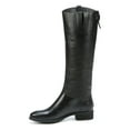 thumbnail image 2 of Sam Edelman Women's Penny 2 Knee-High Riding Boots Black Leather Wide Calf 6.5M, 2 of 6