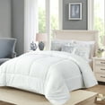thumbnail image 6 of JML Twin Comforter Duvet Insert - 350GSM Quilted White Down Alternative Bedding Comforter, 6 of 7