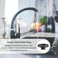 TUIBELYN Kitchen Sink Stopper Garbage Disposal Splash Guard Drain Plug