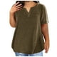 thumbnail image 1 of Neewe Womens Plus Size Summer Tops V Neck Short Sleeve Shirts Casual Blouses Flowy Boho Clothing Trendy 2026, 1 of 6