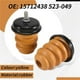 thumbnail image 5 of 4pcs Car Rear Frame Leaf Spring Bumper Bump Stop, 5 of 5