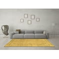 thumbnail image 3 of Ahgly Company Indoor Rectangle Abstract Brown Modern Area Rugs, 3' x 5', 3 of 4