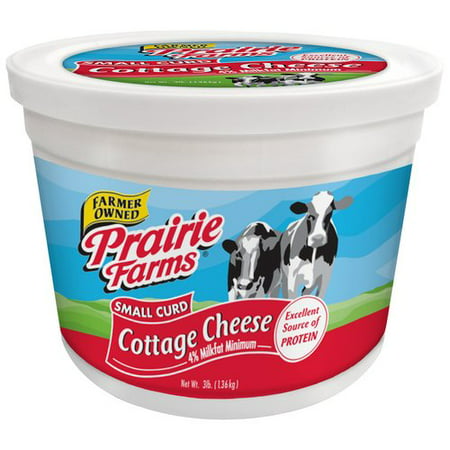 Prairie Farms Small Curd Cottage Cheese 48 Oz Walmart Com