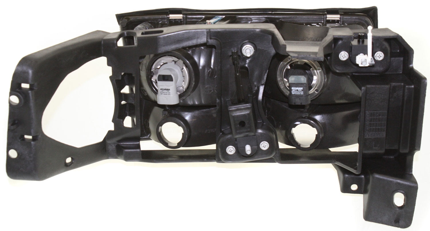 Headlight Compatible With 1997-1999 Cadillac DeVille Left Driver Halogen With bulb(s)