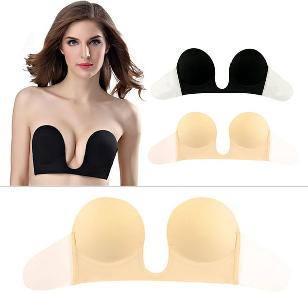 Sexy Invisible Adhesive Plunge Self Adhesive Bra Push Up Self Adhesive  Bralette For Wedding & Party Dress From Dou04, $9.06