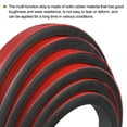 thumbnail image 5 of Uxcell 0.6"W x 3/8"T x 10'L Adhesive Rubber Strips Solid Neoprene Rubber Strips Sheet, 5 of 6