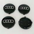 thumbnail image 4 of Peggybuy 4Pcs Wheel Center Hub Caps Covers 4B0601170 60MM Wheel Center Caps for Audi Rims, 4 of 7
