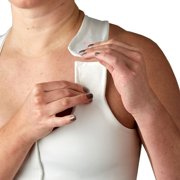 heart&core Larissa Bra, Post-Surgery Bra, Drainage Bulb Strap, White, Q, 3XL, 1 Ct