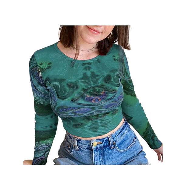 y2k graphic long sleeve