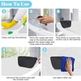 thumbnail image 5 of Cojín de baño Zhivalor almohada impermeable negro, 5 of 5