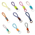 thumbnail image 5 of Car Key Chains Unique Braided Lanyard Practical Lanyard Keychain Wrist Lanyard Polyester Fabric for Phone Case, 5 of 8