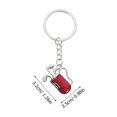 thumbnail image 2 of USHOBE 4Set Golf Cart Key Chain Simple Style Zinc Alloy Keychain Pendant For Men And Women, 2 of 8