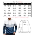 thumbnail image 5 of LZHGirlshop Men's Color Block Pullover Fleece Drawstring Hoodie Long Sleeve Casual Sweatshirt with Pocket,Yellow,3XL, 5 of 5