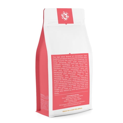 Tea Tree Authentic Premium Himalayan Bath Salt Soak, 20 lbs, Coarse Grain (2mm) - Custom