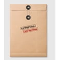 thumbnail image 3 of Printtoo Confidential Self Inking Rubber Stamp Pre-Inked Office Stamp- Home Office Business Stationery, Green- 42 x 9 mm, 3 of 7