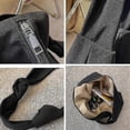 thumbnail image 4 of 2025 Casual Large Capacity Canvas Hobo Women Shoulder Bag Solid Color Big Shopper Bag, 4 of 5