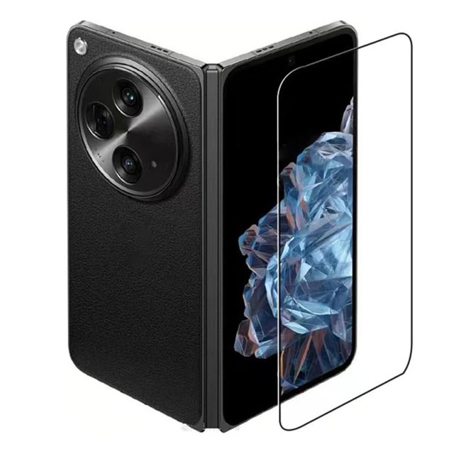 Wartleves Para OnePlus Open Caseswill 9H Protector de pantalla frontal con película de vidrio templado Nuevo Y4
