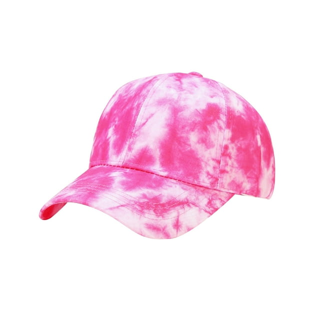 3D Printed Baseball Cap For Men And Women Tie Dye Adjustable Snapback Hat Summer Outdoor Sun Unisex