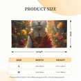 thumbnail image 5 of Lsque Sunshine Flower Meditating Cat Pattern Party Banner, Festive Banner , Holiday Celebrations and Events for Carnival Birthday Party Festival Decorations-Small, 5 of 8