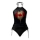 thumbnail image 3 of WILLBEST Trajes de Baño Moda de Verano Para Mujer, Día de La Independencia de Canadá, Estampado Parcial, Sexy, Con Cordones, Traje de Baño de Dos Piezas, 3 of 4