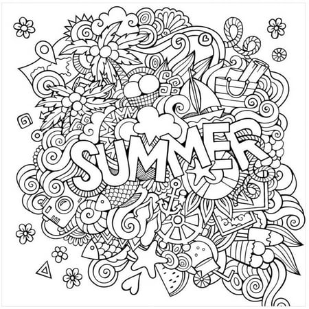Summer by Eazl Premium Gallery Wrap Walmart wmlspartner=wlpa&selectedSellerId=0