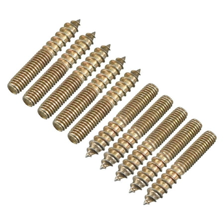 

M6x35mm Hanger Bolts 120 Pack Double Ended Thread Dowel Screws