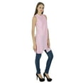 thumbnail image 2 of Designer New Summer Women Asymmetric Cotton Top Tunic Kurta Casual Kurti Dress, 2 of 3
