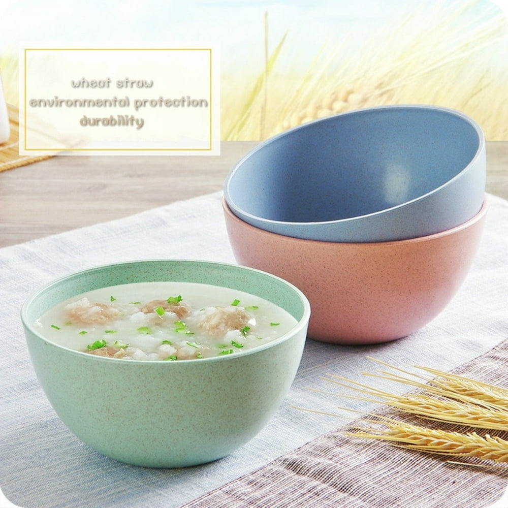 Windfall Ecofriendly Wheat Straw Unbreakable Cereal Bowls Wheat