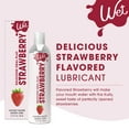 thumbnail image 4 of Wet Flavored Water-Based Lube, Luxury Edible Personal Lubricant, Delicious Strawberry Flavor, 3.1 fl oz, 4 of 8