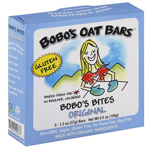 Bobo's Oat Bars Original Bobo's Bites, 6.5 oz, (Pack of 6) Walmart