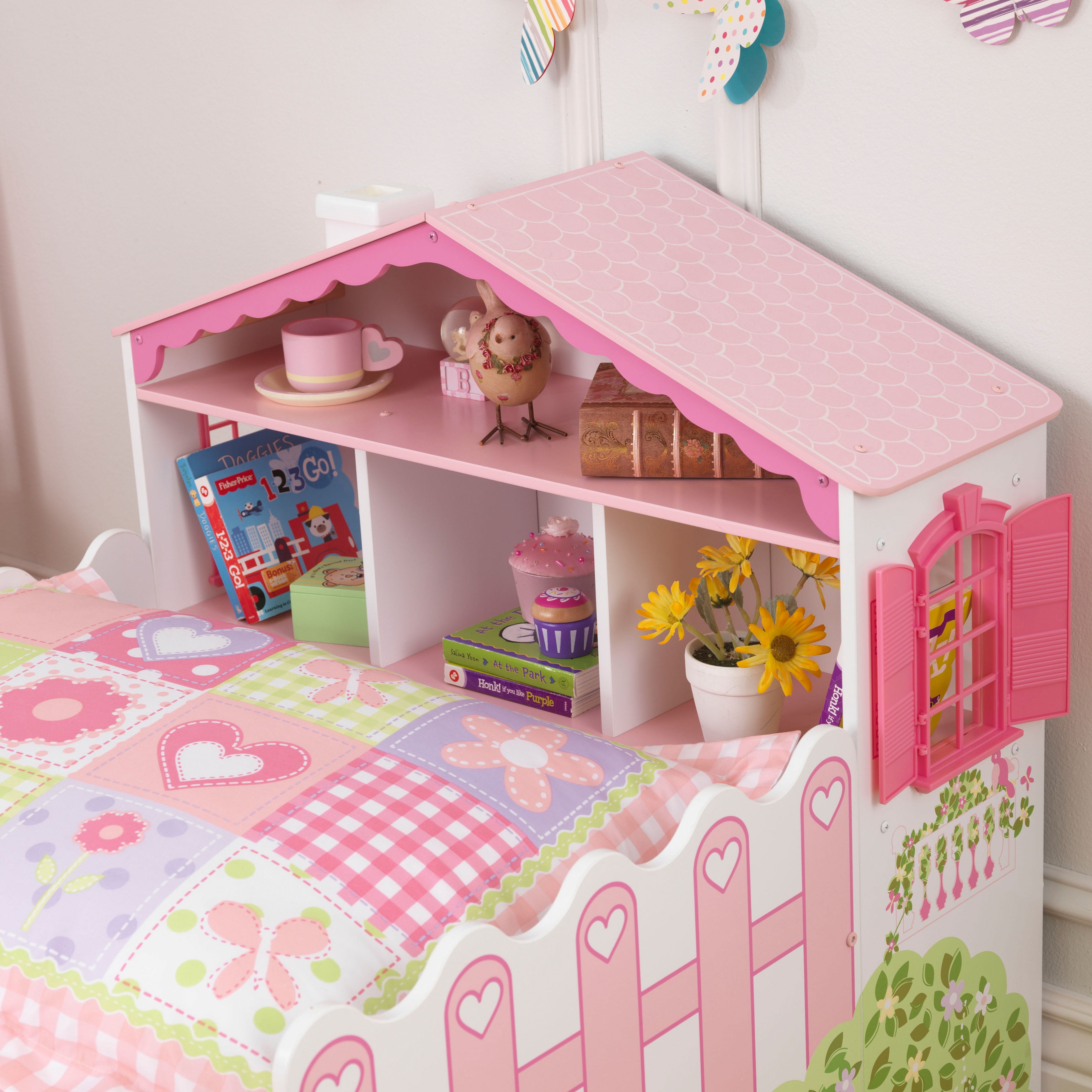 kidkraft doll bed