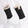 thumbnail image 4 of Button socks Lace socks Wool leggings Wool fashion boot covers, 4 of 6