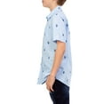 thumbnail image 4 of U.S. Polo Assn. Boys Woven Short-Sleeve Button Down Shirt, Sizes 4-18, 4 of 4