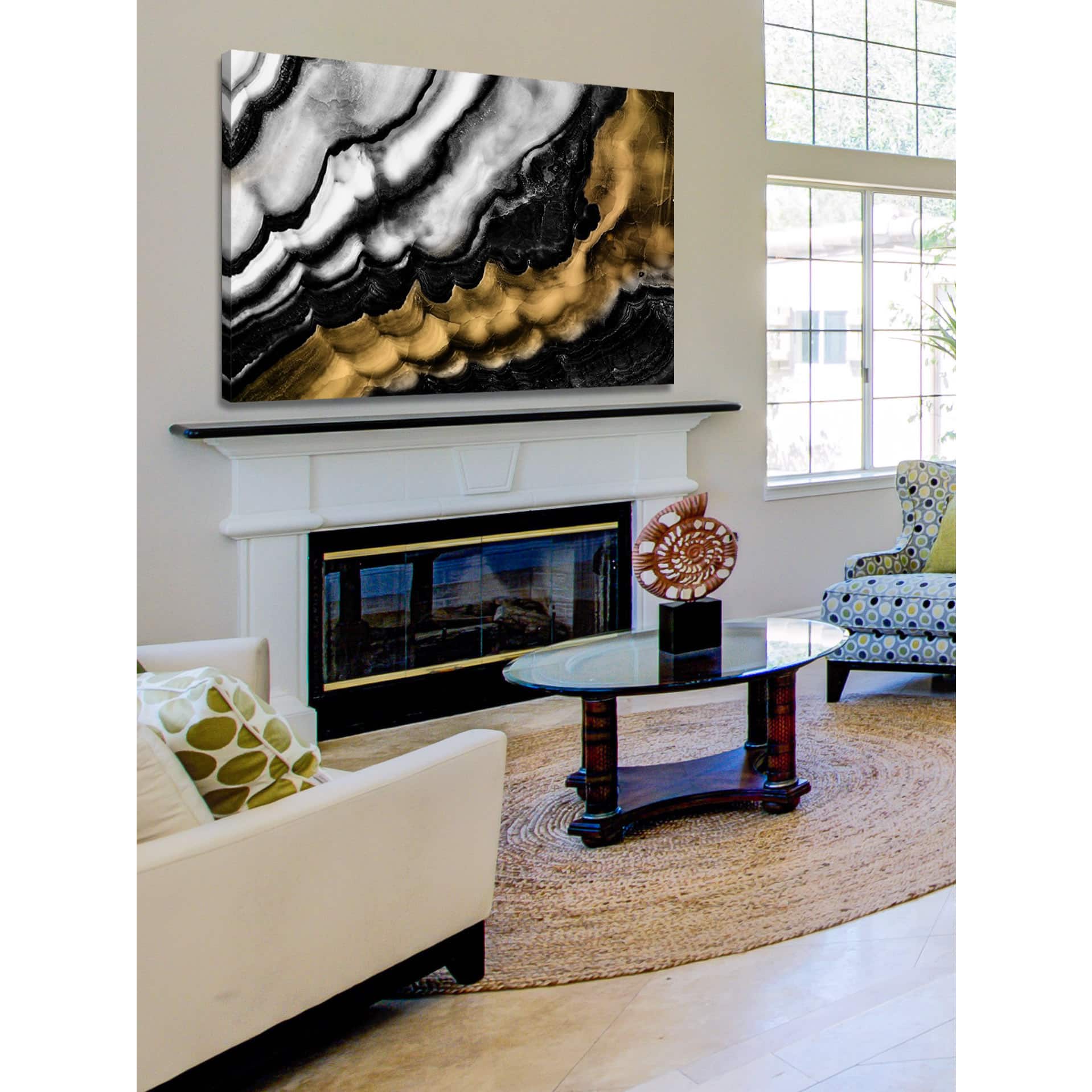 Marmont Hill - "Glorious Ripples" Painting Print on Wrapped Canvas