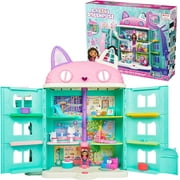 Gabby's Dollhouse, Purrfect Dollhouse 2-Foot Tall Playset with Sounds, 15 Pieces