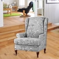 thumbnail image 3 of Funda de sofá para sillón de de interior de 2 piezas, para sillón de con de impresión - Gris Gris Magideal Funda de sofá, 3 of 7
