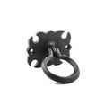 thumbnail image 4 of Renovators Supply Cabinet Handles 3" Black Wrought Iron Drawer Pulls Antique Kitchen Cabinet Handles w/Screws, 4 of 9