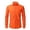 A-Orange1200, variant on XIAOCHA Men Solid Color Dress Shirt Collared Long Sleeve Button Front Business Casual Top