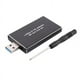 thumbnail image 1 of MSATA una USB USB 3.0 una MSATA SSD Carcasa USB3.0 una MSATA Estuche Adaptador de Disco Duro M2 SSD Caja de HDD Externa Estuche de HDD, 1 of 5