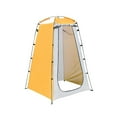 thumbnail image 3 of Tienda de privacidad, vestidor, vestuario, tienda de ducha portátil impermeable para exteriores, tienda de baño de fácil instalación para RV, Picnic, Amarillo, 3 of 8