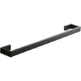 thumbnail image 3 of Bathroom Wall Mount Towel Bar in Matte Black 24.4 InchÃ—2.79 Inch Metal Rust Resistant, 3 of 4
